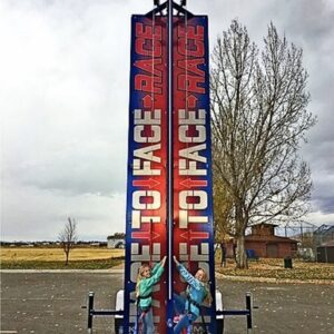 Face to Face Race Rock climbing Wall
