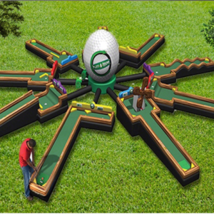 Portable Inflatable Mini Golf Course